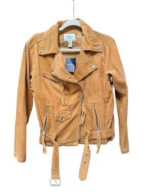 Forever 21 Corduroy Moto Jacket
